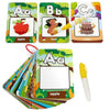 Kidology Water Coloring Cards for Kids 26 Alphabet Aqua Painting Flash Cards