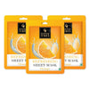 Good Vibes Orange Refreshing Sheet Mask - 20 gms (Pack of 3)