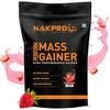 Nakpro Perform Mass Gainer High Protein Strawberry Flavour - 1000 gms