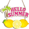 Angel Infinite Hello Summer Wooden Wall Hanging Wall Hanger For Homedecor Wall Art