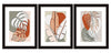 ArtX Paper Boho Leaf Wall Painting Set of 3
