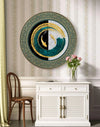 Livin'luxe Paintings Fish Abstract Modern Art Premium Sparkle Lamination Golden Slim Frame Large Size GRM-17