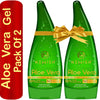 Newish Pure Aloe Vera Gel for Face Skin & Hair - 130 ml (Pack of 2)