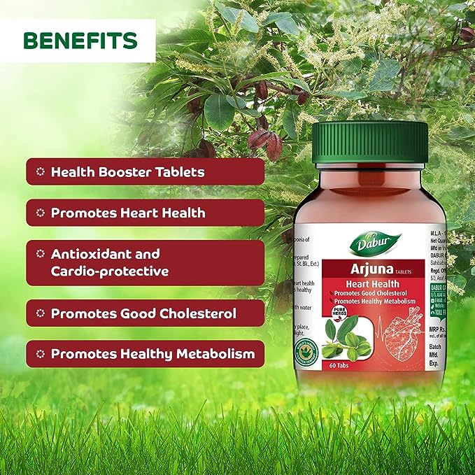 Dabur Arjuna Tablets - 60 Tabs