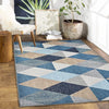 Ishro Home 3d Jet Multi Printed Carpet Rug Runner And Carpets For Bedroom Colour Crystals 5x7 Feet