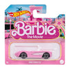 Hot Wheels Plastic Barbie The Movie Die-Cast Pink Corvette In 1:64 Scale