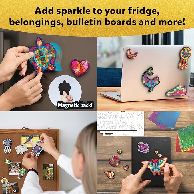 Skillmatics Art & Craft Activity Foil Fun Pretty Patterns Mess Free Art Craft Kits