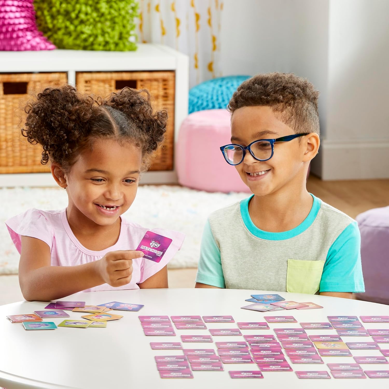 Hasbro Gaming My Little Pony Matching Game for Kids Ages 3 and Up ...