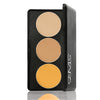 Stars Cosmetics Concealer Palette 3 Colors Matte No.01 Light Medium Yellow - 15 gms
