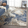 Ishro Home 3d Jet Multi Printed Carpet Rug Runner And Carpets For Bedroom Colour Marbles 5x7 Feet
