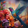 Tulip N Turtle Hummingbird Diy Acrylic Paint By Number Kit For Adults Kids Beginner Number Painting Kit Color 411