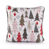 Sashaa World Christmas Trees Cushion Cover Pillow Cover Colour Multi Colour