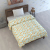 Divine Casa 120 GSM Cotton Single Kids Comforter Soft & Lightweight All-Season Blanket Colour Misty Jade