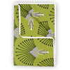 Divine Casa 120 GSM Glace Cotton Single Bed Dohar Lightweight & Reversible AC Blanket Colour Olive Green & Azure Blue