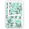 Divine Casa Floret 100% Cotton Double Dohar 120 GSM Soft & Lightweight Throw Blanket Colour Beach Glass