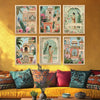 Kotart Madhubani Traditional Indian Wall Art Print for Living Room Framed Art Print Art 3