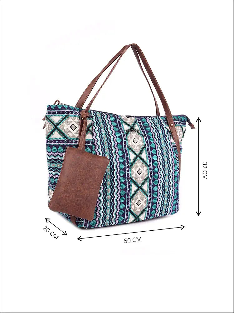 Astrid Women Tote Bag Blue
