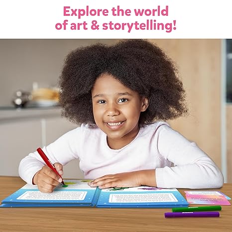 Skillmatics Unicorn & Princesses Art Kit Write & Create Storybooks Creative Activity