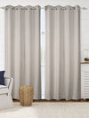 Saral Home Chevron Cotton Room Darkening Door Curtains