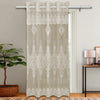 Kuber Industries Door Curtains Premium Drapes for Bedroom SY15ZZ Cream Colour