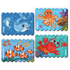 Mini Leaves Ocean Animal Strip Wooden Puzzles| Stick Puzzle Educational Puzzle for 3+ Years | Multicolor 4 Patterns 32 Pieces