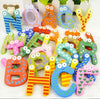 Tickles Cute Colorful Cartoon Wooden Number (0-9) & English Alphabets 36 Pcs