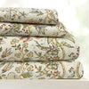 Sajavat Home 100% Pure Cotton King Size Printed Bedsheet Set with 2 Pillow Covers Colour Mustard Yellow