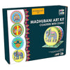 Solobolo Madhubani Painting Kit Tea Coasters With Stand | Art and Craft Coaster Diy Craft Kit | Painting Kit for Kids 6-12
