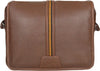 Leather Tan Colour 14.5 inch Pu Leather Laptop Bag for Men Office Bag for Men Messenger Bag