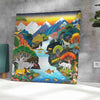 Livin'luxe Paintings Jungle Modern Art Canvas Home Decor Wall Paintings With Frame Painting CR-303