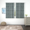 Story@Home Blackout Curtains for 5 Feet Window Long 1 Piece Colour Grey