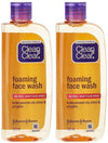 Clean & Clear Foaming Facewash - 150ml (Pack Of 2)