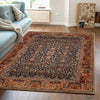 Ishro Home 3d Jet Multi Printed Carpet Rug Runner And Carpets For Bedroom Colour Rustique Night  5x7 Feet