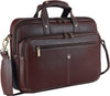 Leather Laptop Messenger Bag for Mens | Brown