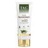 T.A.C - The Ayurveda Co. Eladi Sunscreen, Matifying SPF 50 & PA+++, for Women & Men - 50 gms