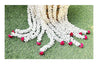 Artificial Jasmine Buds & Rose Strings Garlands Dark Pink