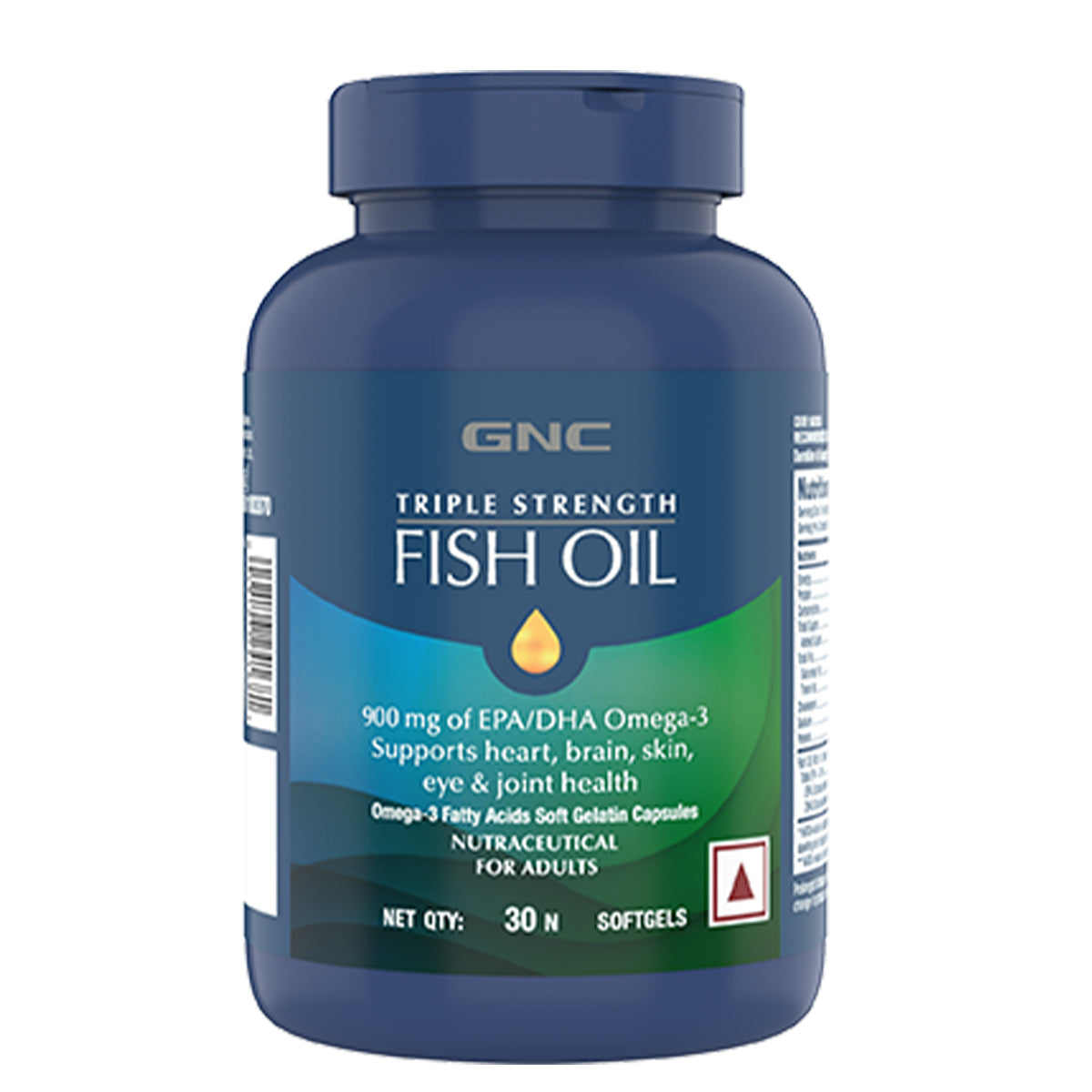GNC Triple Strength Fish Oil Omega 3 Capsules - DesiPick