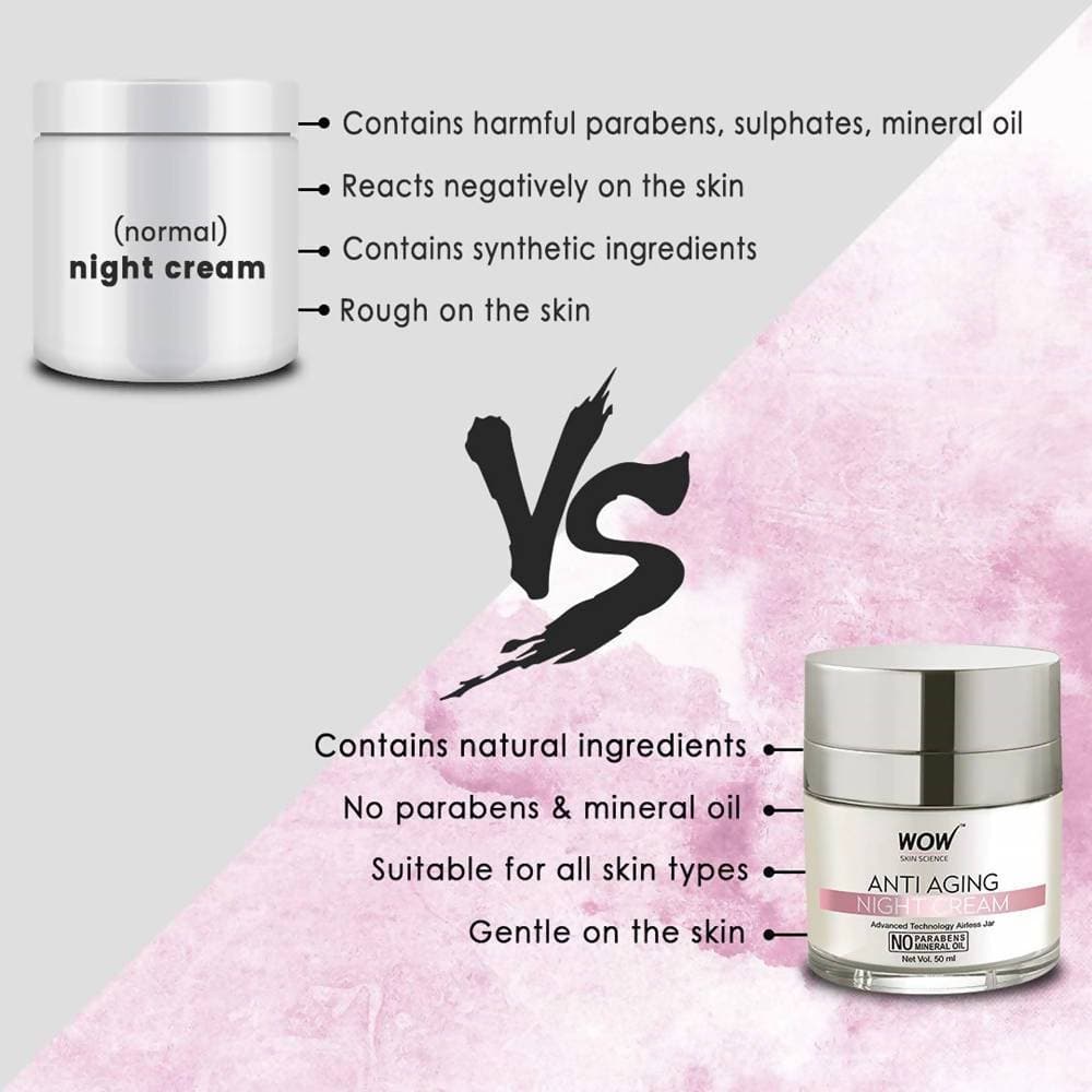 Wow Skin Science Anti Aging Night Cream - 50 ml