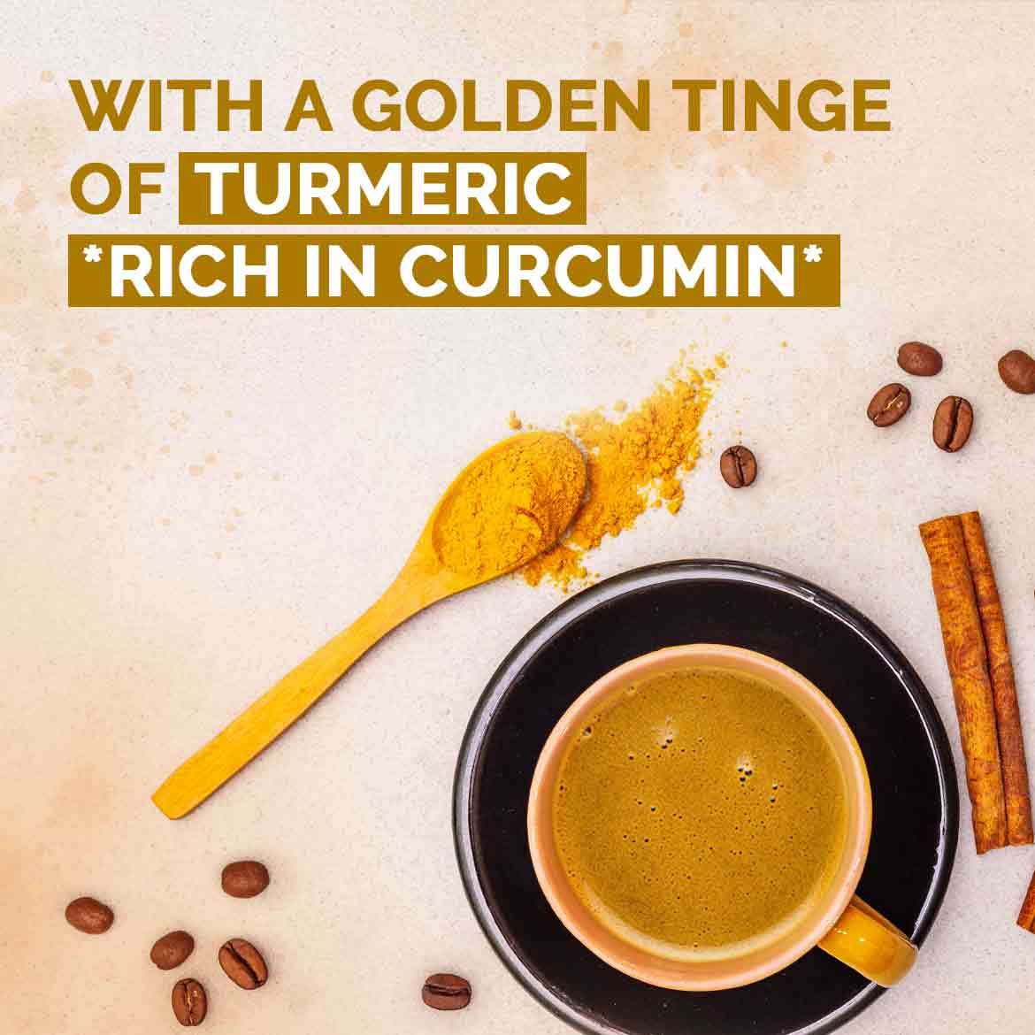 Auric Ayurvedic Instant Coffee with Turmeric