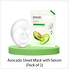 Dr.rashel Avocado Sheet Mask with Serum (pack of 2)
