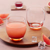 Borosil Bliss Glass Tumbler Set Yellow Set (400ml×2)