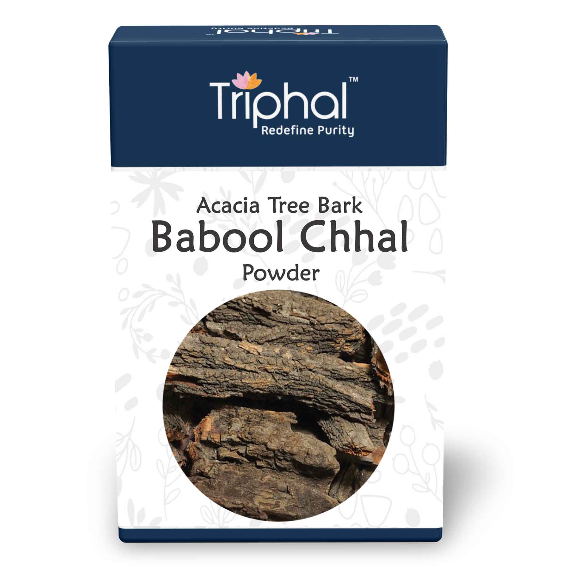 Triphal Babool Bark Powder – Kikar Chaal Churn - Acacia Tree Bark Powd ...
