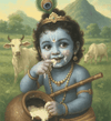 Paint Waint Makhan Premi Kanha Krishnaji