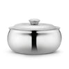 Classic Essentials Belly Stainless Steel Tripot Hot-Pot Thermoware Casserole 3000ml