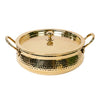 Artarium Brass Handi with Lid for Biryani and Slow Cooking