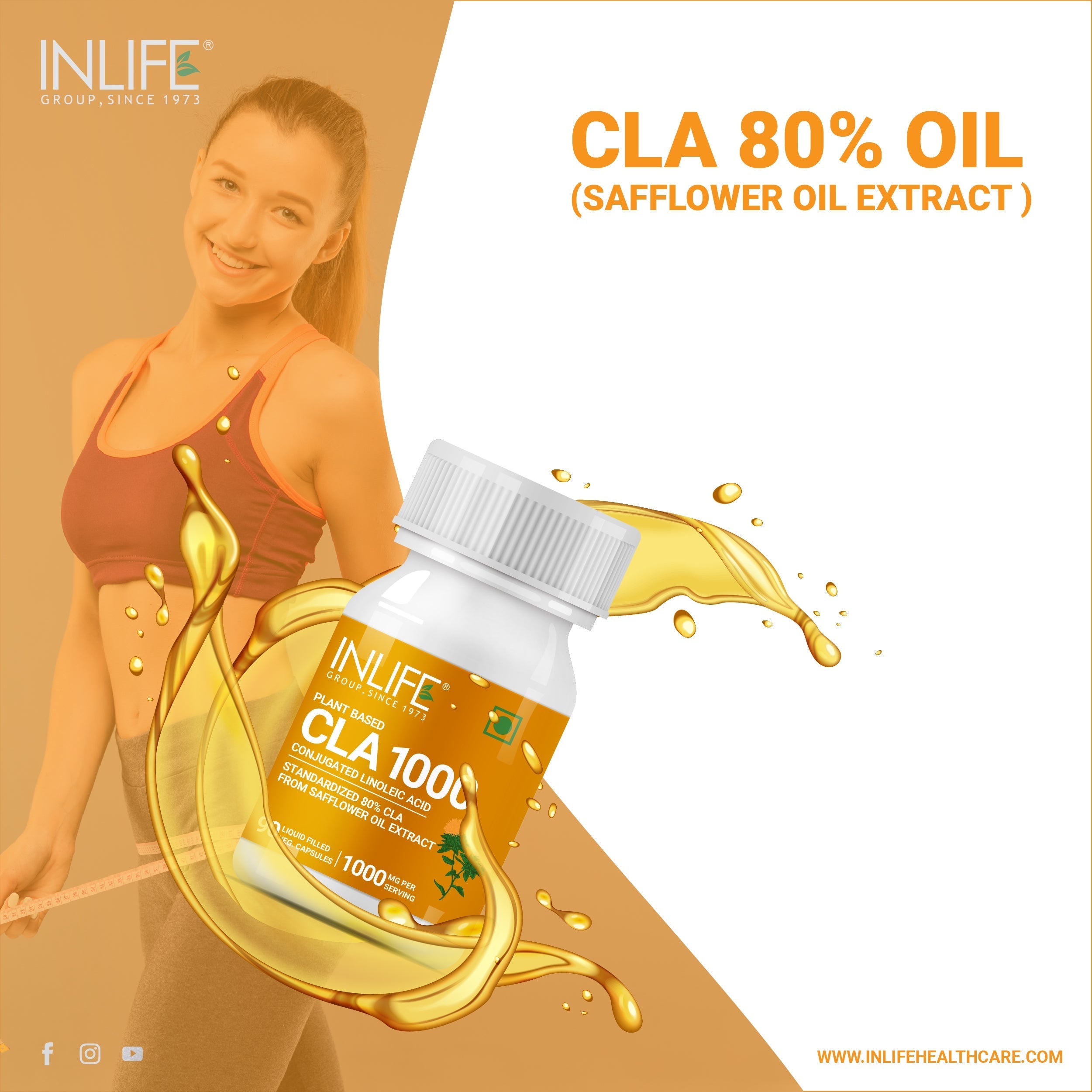 INLIFE CLA 1000 - 90 tabs - DesiPick