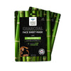 Bombay Shaving Company Charcoal Face Sheet Mask - Pack of 2