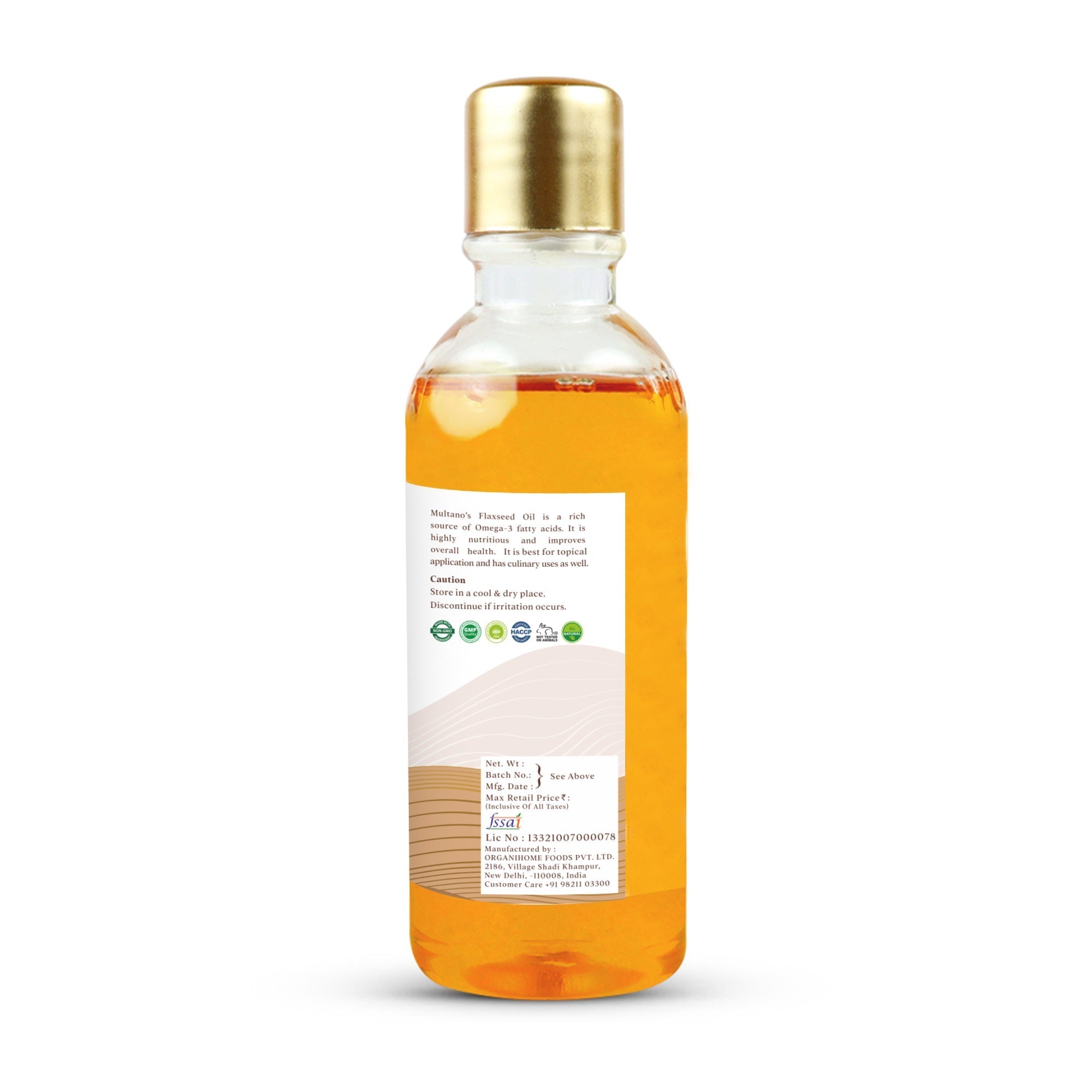 Multano Cold Pressed Flaxseed Oil