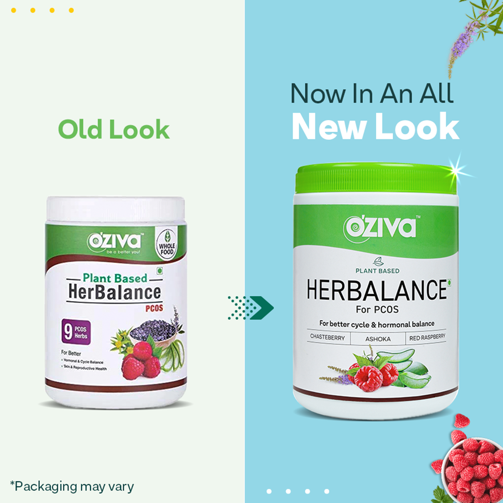 OZiva Plant Based Herbalance For Pcos