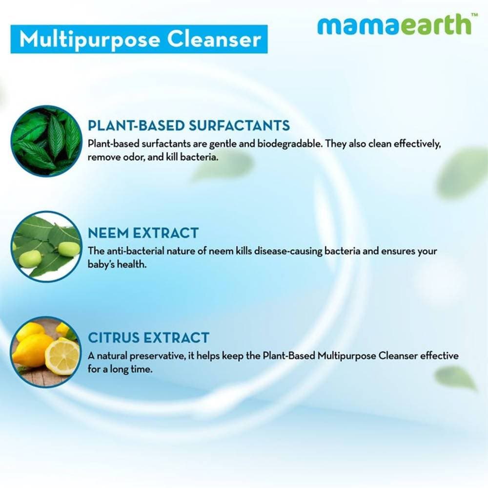 Mamaearth Plant Based Multipurpose Cleanser For Babies 500 ml